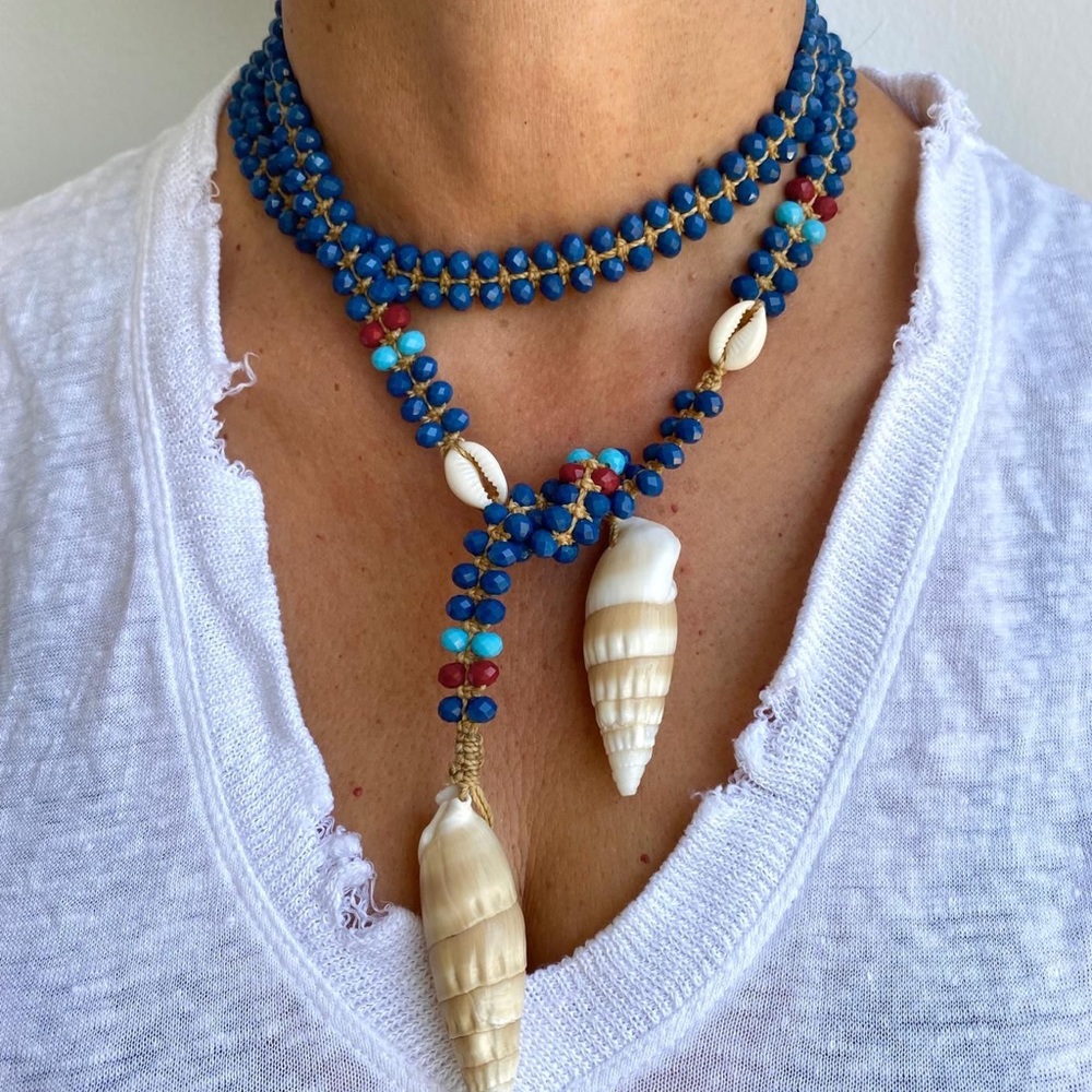 Amazing hand made piece of art necklace one of a kind.